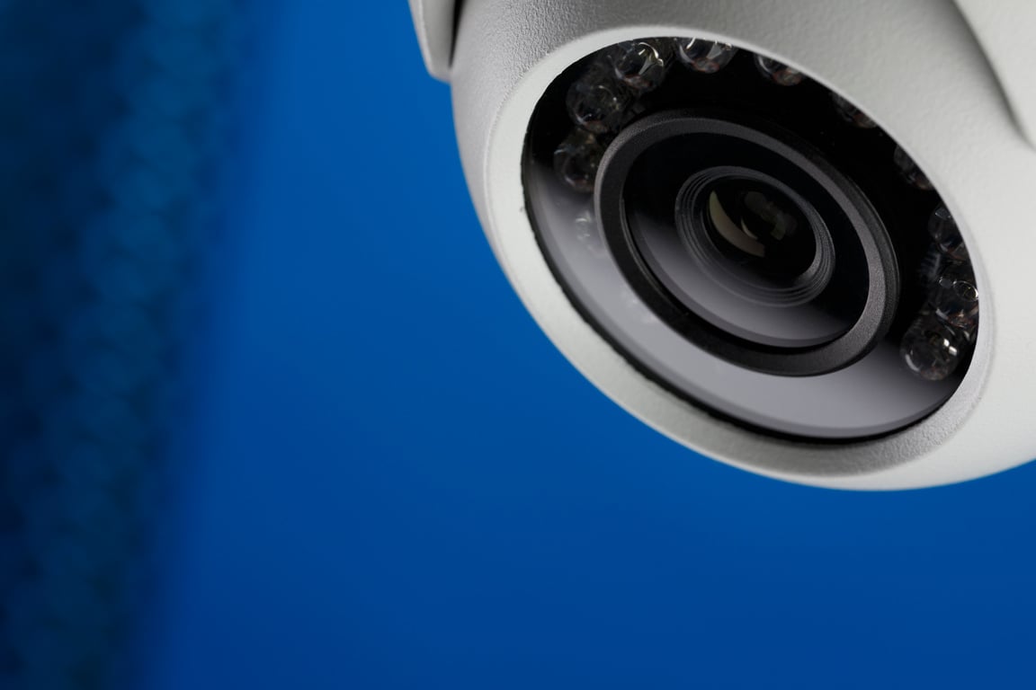 Modern security camera  Video surveillance